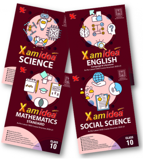 Xam idea Class10 Combo Pack -English, Science, Social Science and Maths | Latest Edition CBSE Class 10 - SchoolChamp.net